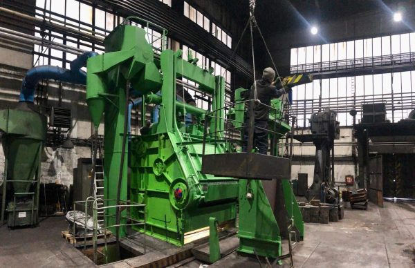 Renovace tryskače v Tatra Kopřivnice