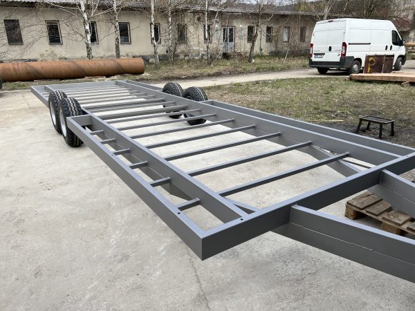Výroba podvozku pro mobilheim